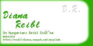 diana reibl business card